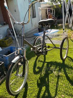 Foldable trike