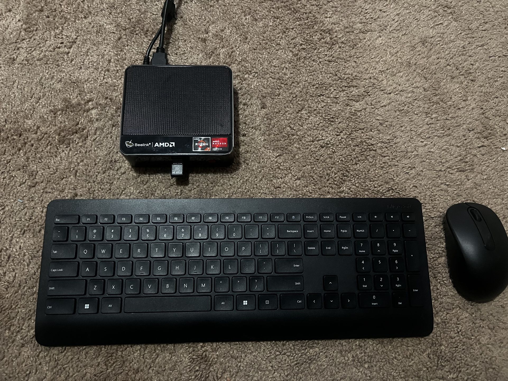 Ryzen 7 AMD Beelink Mini-PC w/ M&K