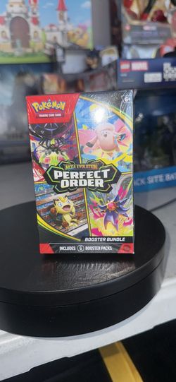 Pokémon TCG Perfect Order Booster Bundle (6 packs) - Brand New Sealed
