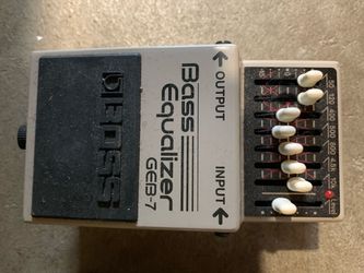 BOSS GEB-7 Bass Equalizer