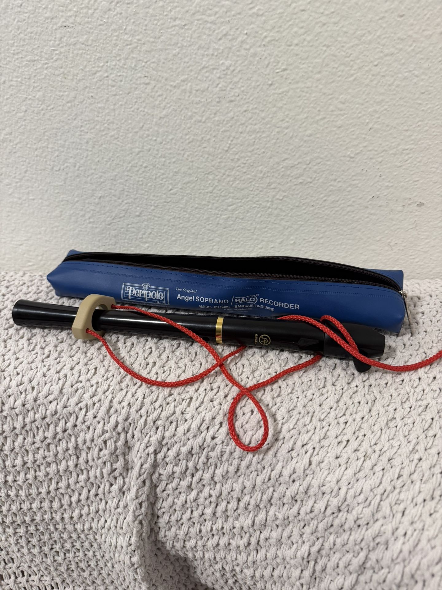 Peripole Angel Soprano Halo Recorder Model PB6000 Baroque Fingering