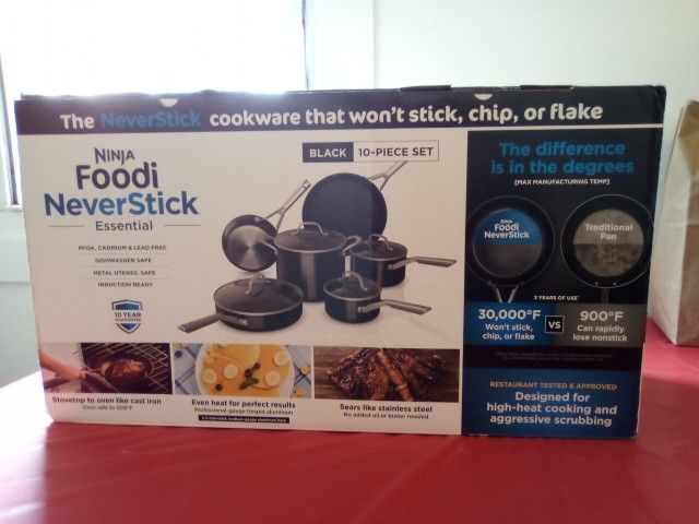 Ninja Foodi Never Stick Pot Set 10 Piece