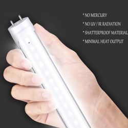 Clear LED tube light 