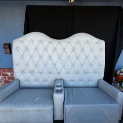 Couch Throne Chair - Grey 