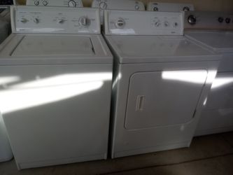 KENMORE.SET WASHER & DRYER GAS