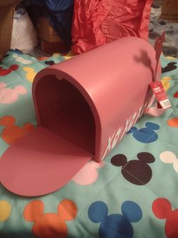 Disney Mickey Mouse Valentine's Day mailbox