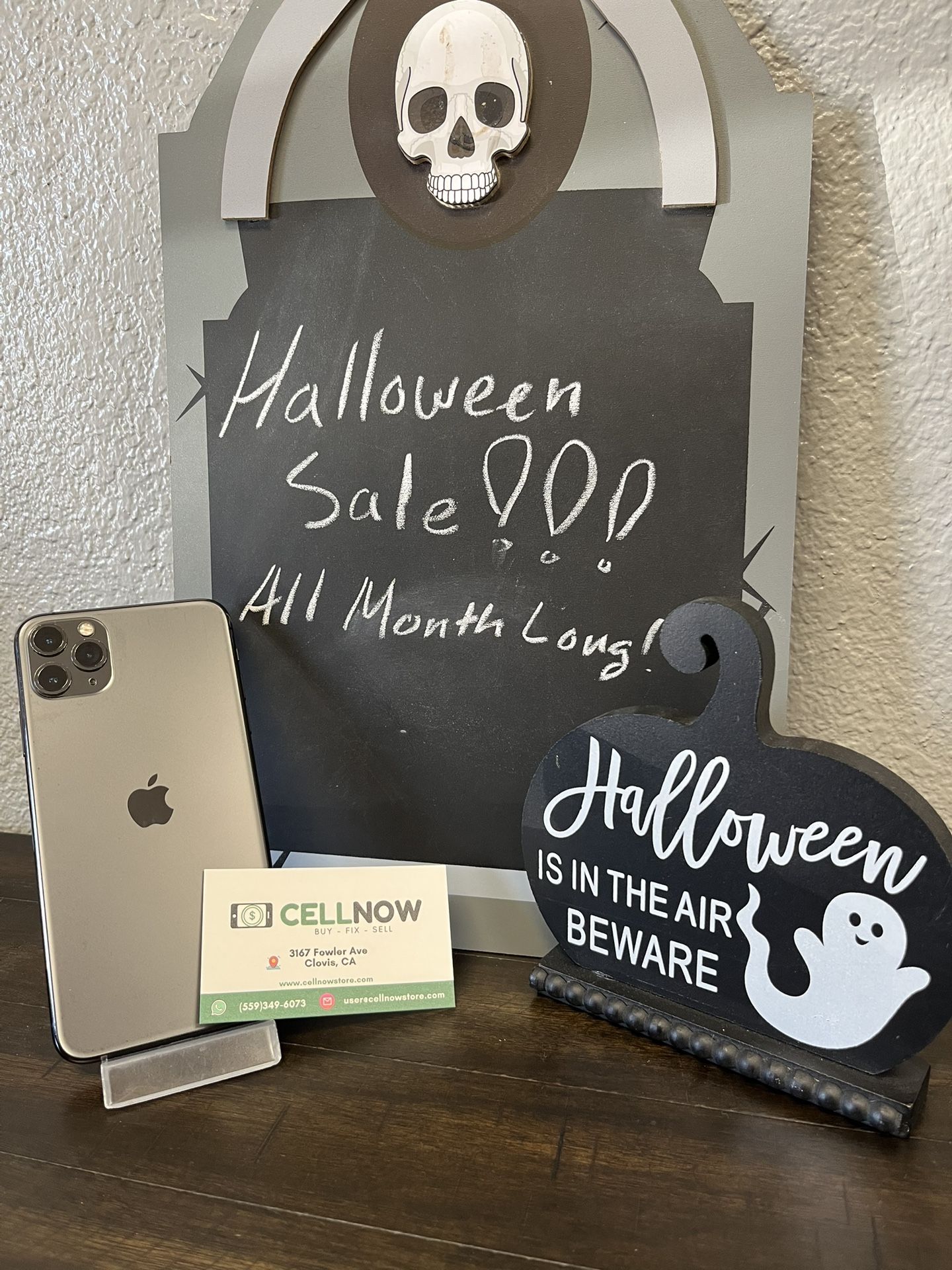 iPhone 11 Pro Max Unlocked 256GB - Black