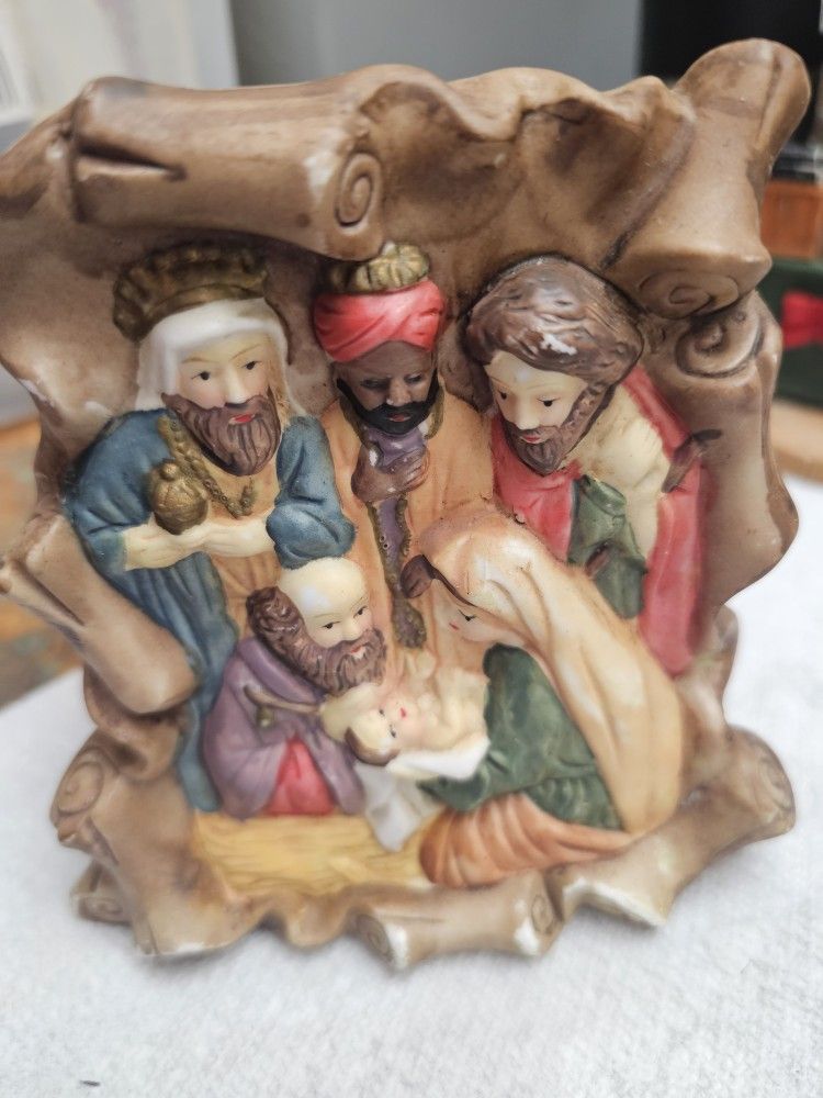 Christmas candle holders set (See description)