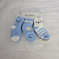 Infant Cozy Crew Socks Stretchy