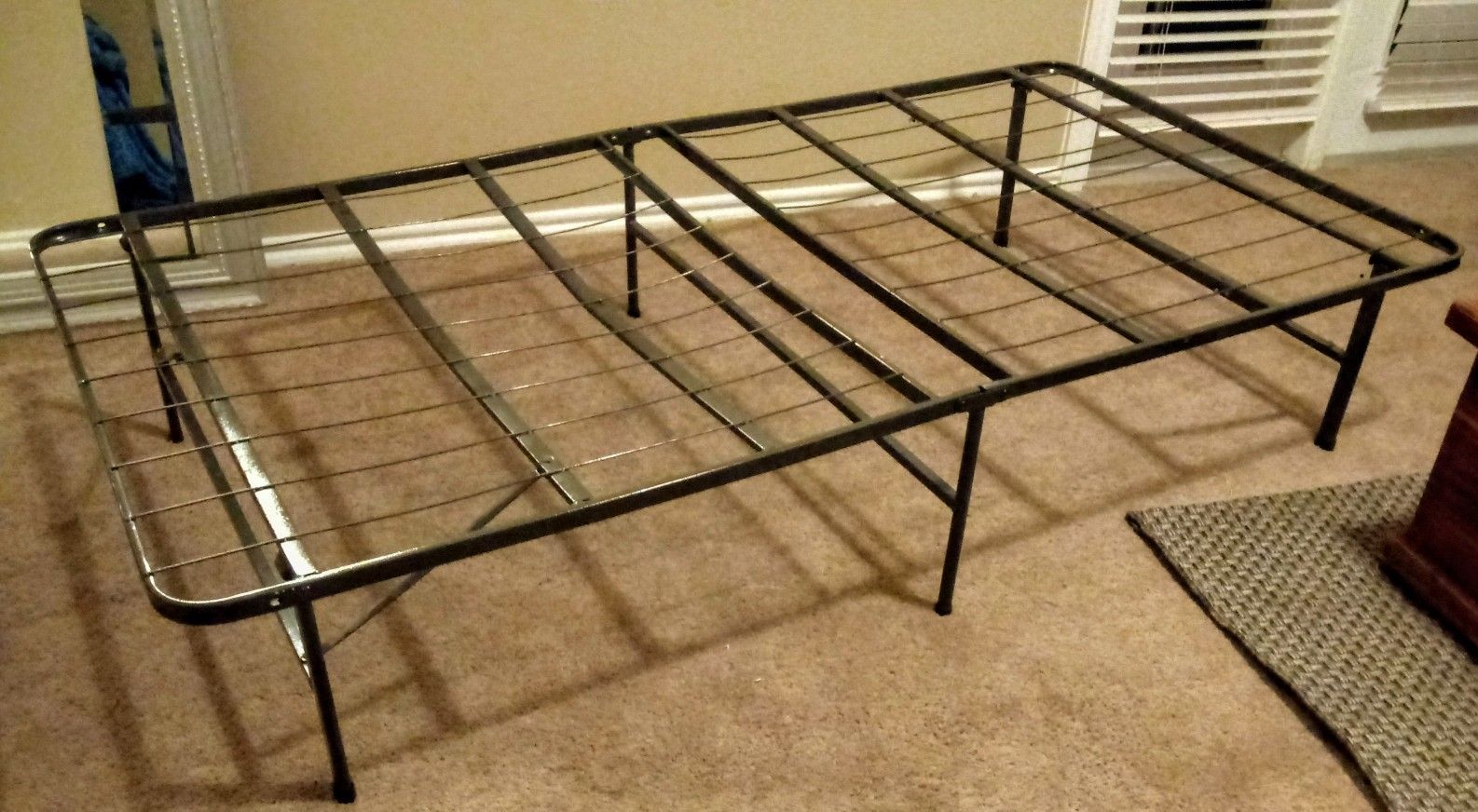 Long twin. Bed frame