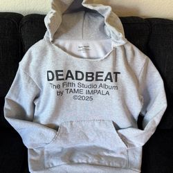 Tame Impala Deadbeat US Tour 2025 OFFICIAL Hoodie NEW Sweatshirt MEDIUM LA Forum