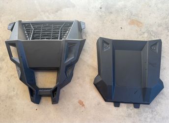 OEM Polaris RZR hood and front grill