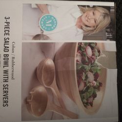 Salad Bowl With Servers