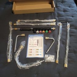 Pressure Washer Rain Gutter Cleaning System