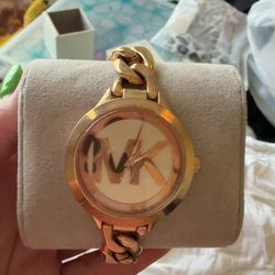MK ladies watch rose gold