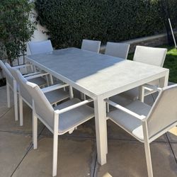 9 Piece Outdoor Dining Set - $1500