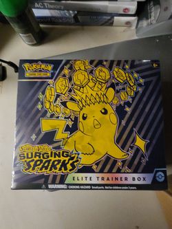 Pokémon
TCG: Scarlet & Violet-Surging
Sparks Elite Trainer Box