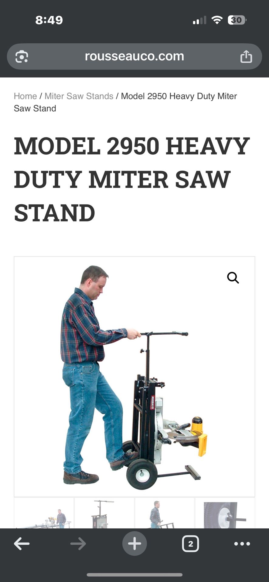 Miter Saw Table Stand 