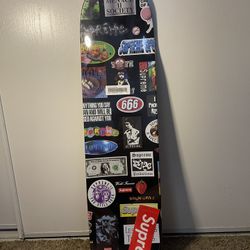 Supreme Stickers Skateboard 