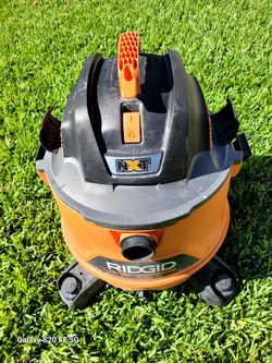 RIDGID NXT 14gal Shop Vac 6HP Wet dry, bottom drain,  blower outlet