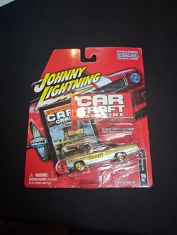 2003  NOS JOHNNY LIGHTNING CAR CRAFT CRAGAR PONTIAC 66 GTO GOAT 🔥