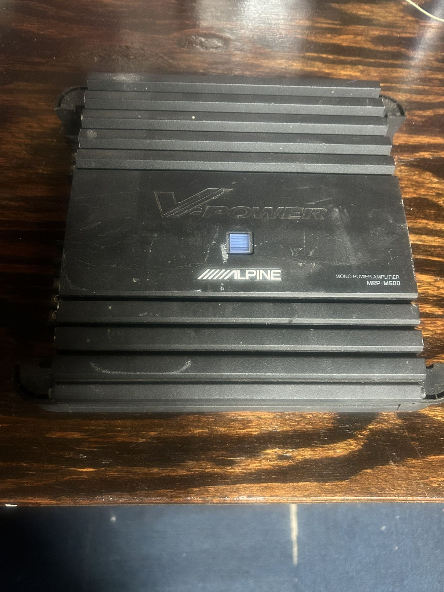 For sale. Alpine amplifier.