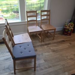 Solid Wood Chairs-Brand New-Price Is For Each