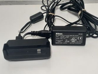 Nikon EH 63 ac Adapter with Nikon mv11 cooling station Compatible with Coolpix Cameras