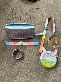 Pop It Fidget Toy Bundle Set