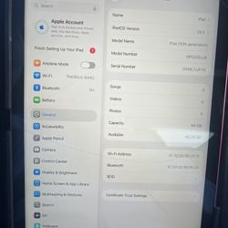 Apple iPad 10 Generation 