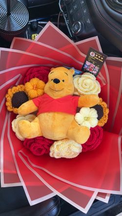 Pooh crochet Bouquet 