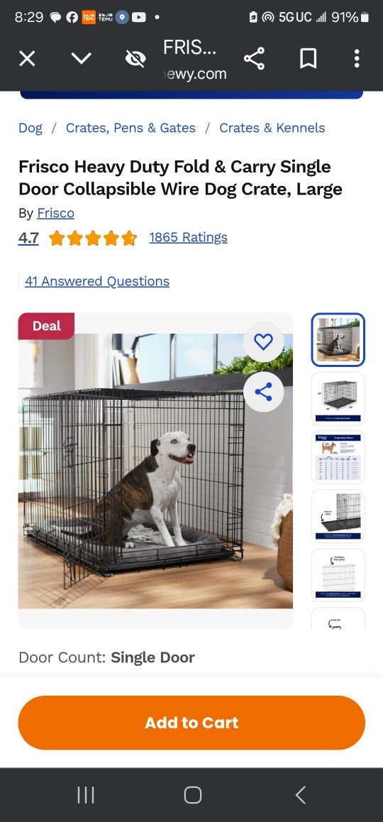 Dog Kennels All Sizes Availible $20-$40 Only