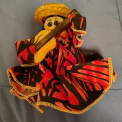 Handmade 6" Mexican Doll