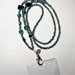 handmade badge holder/lanyard