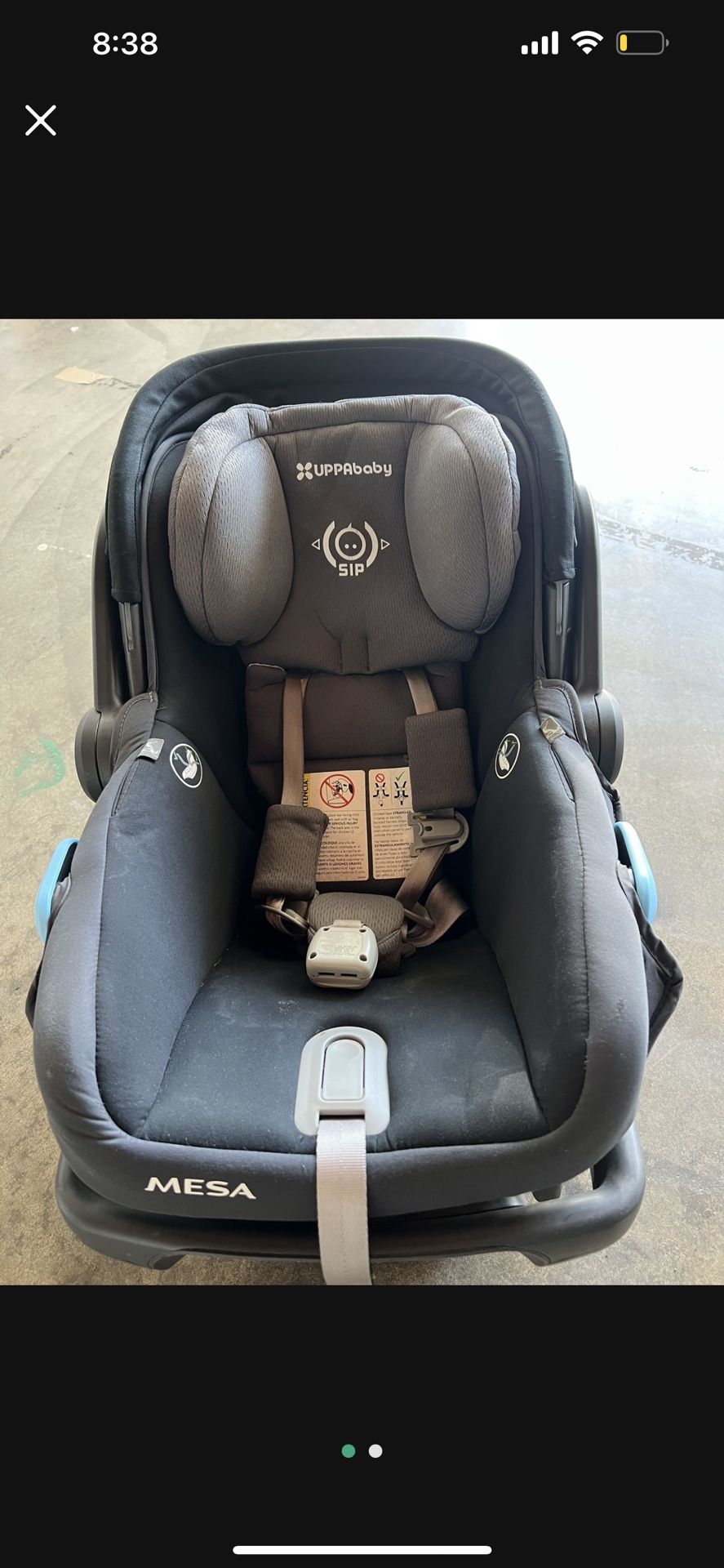 Uppa Baby Mesa Infant Car seat