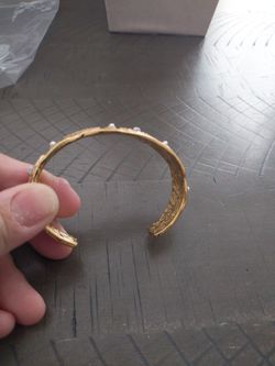 Brand new vintage open cuff bracelet evil eyey bangles