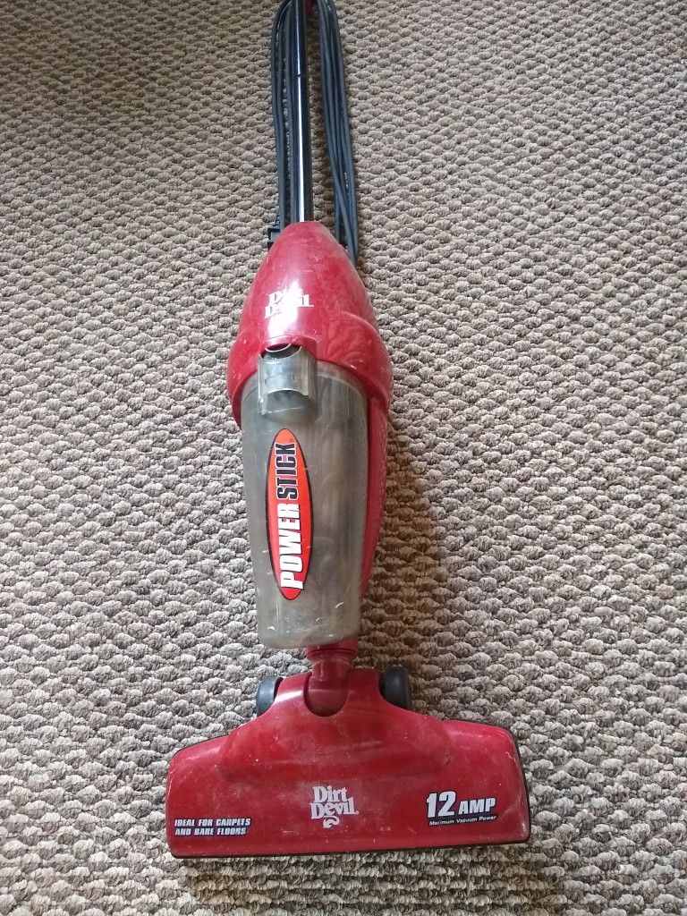 Mini Stick Vac Upright Compact Ultralight Portable Hard Floors Tile Vacuum Bissell Dirt Devil Hoover Shark Corded Plug In Bagless Canister powerful