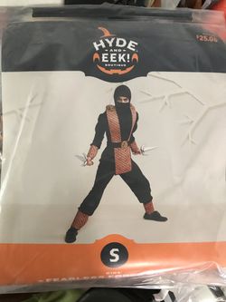 Ninja costume - size: small (kids)