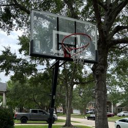 Spalding NBA Portable angle basketball hoop 