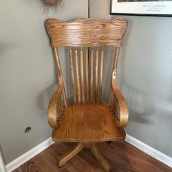 Vintage Oak Chair