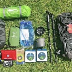 13 Piece Ultra Light Backpacking Camping Kit