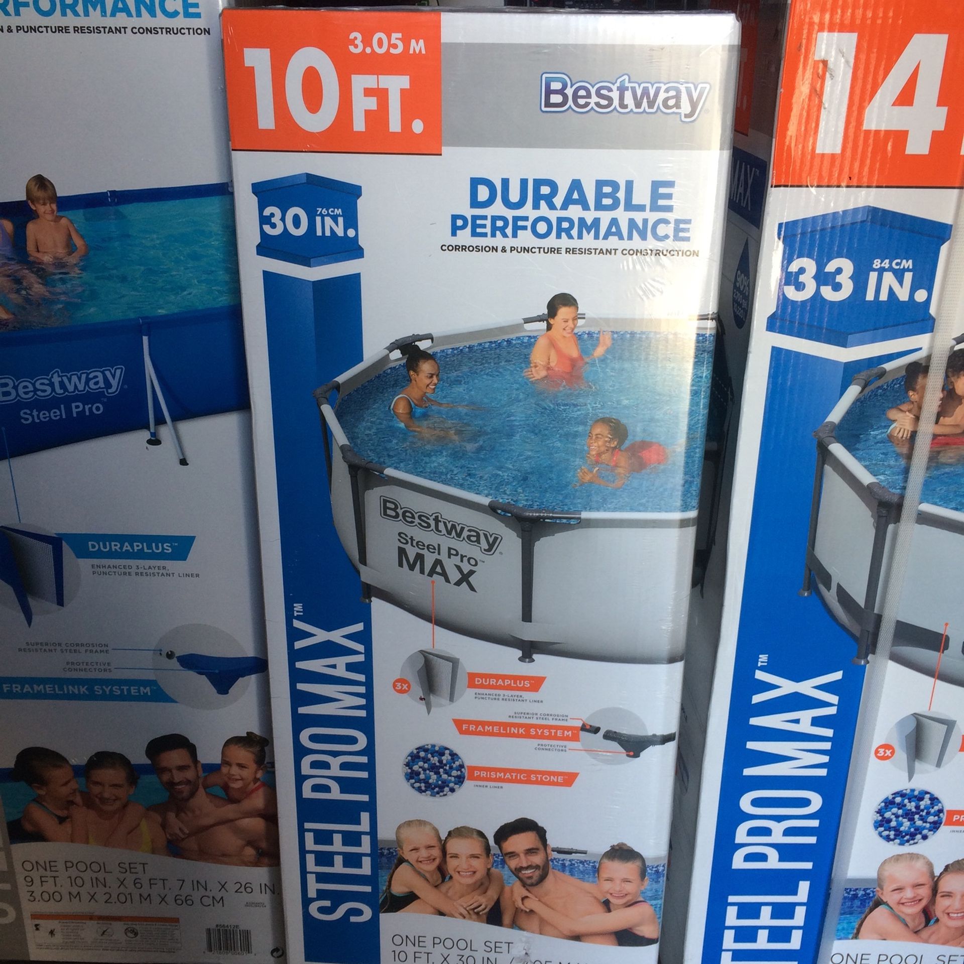 Extra Big Pool Steel Pro Best way 