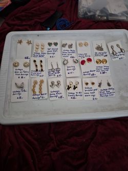 Vintage Earrings Sale