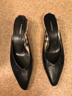 Burberry Kitten Heel Shoes