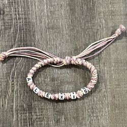 New Pink & Purple “Alexis” Adjustable Friendship Bracelet