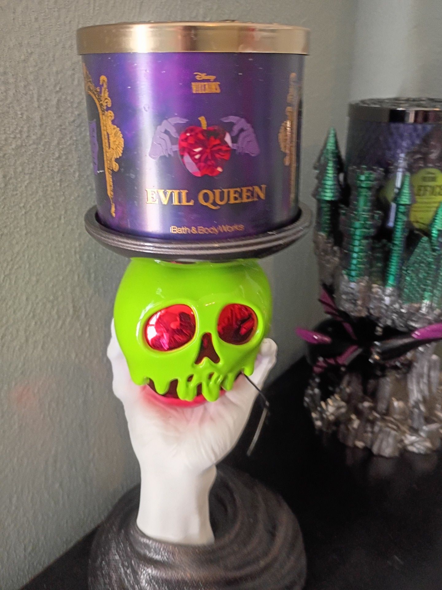 Disney villain candle holders with new candles