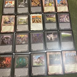 lot of 20 LOTR middle earth ccg black border cards #7