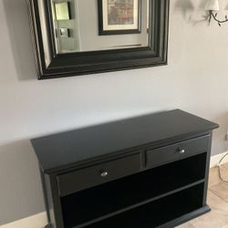 Console Table And Mirror