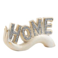 HOME Word Diamond Sculpture