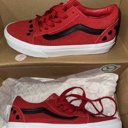 VANS GIRLS SIZE 1 YOUTH 